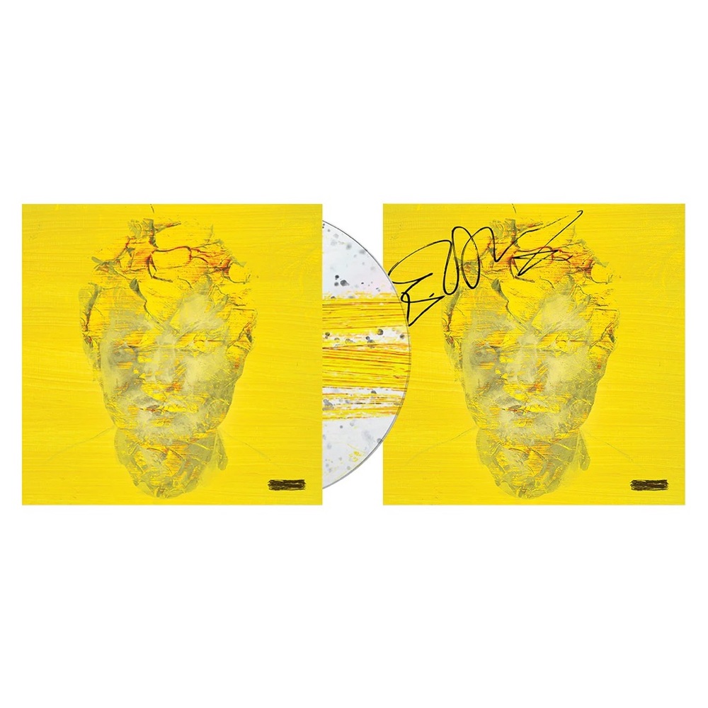 Ed Sheeran Subtract Signed Art Card CD